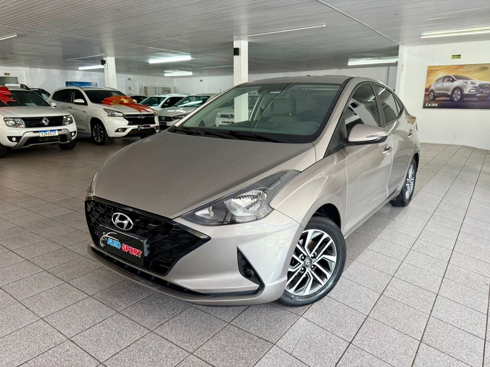 Hyundai HB20S Evolution 1.0 TB Flex 12V Aut. na cor Bege no Novo Hamburgo / RS - 18028