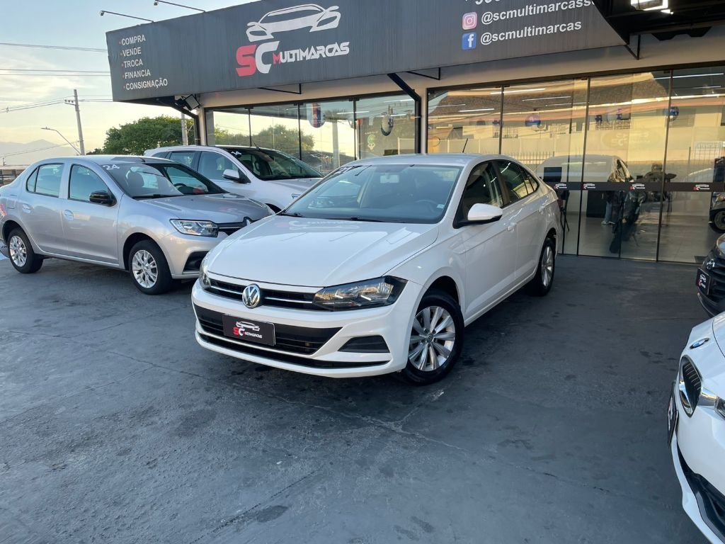 Volkswagen Virtus 1.6 MSI Flex 16V 5p Mec. na cor Branco em Florianópolis / SC - 18037