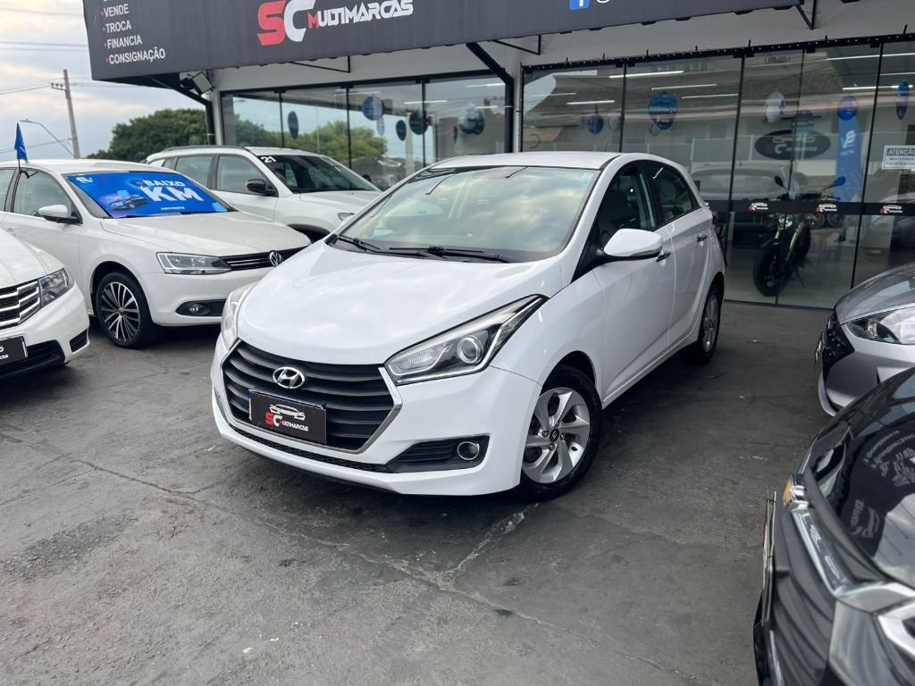 Hyundai HB20 Premium 1.6 Flex 16V Aut. na cor Branco em Florianópolis / SC - 18057