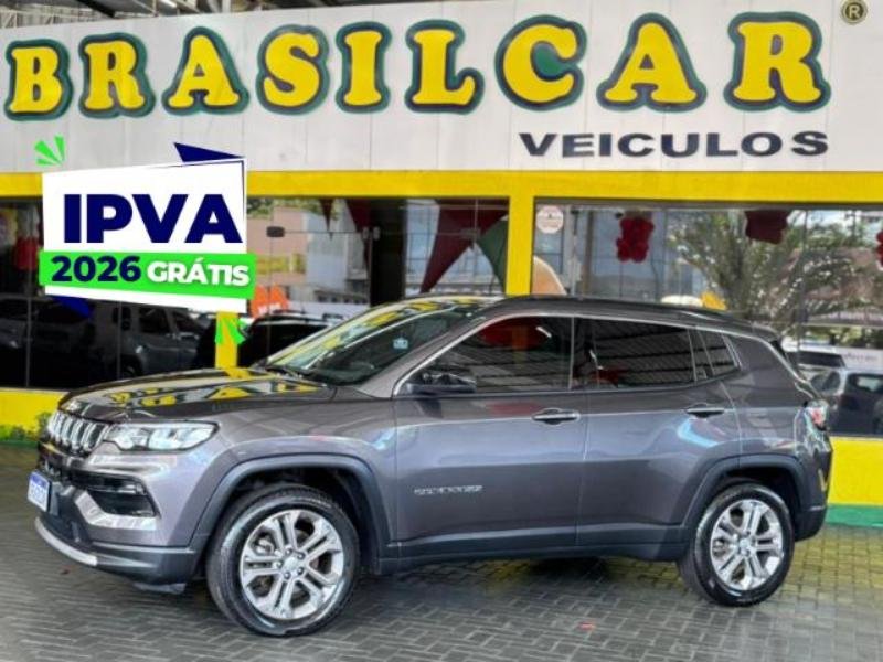 Jeep Compass LONG. T270 1.3 TB 4x2 Flex Aut. na cor Cinza em Toledo / PR - 18238