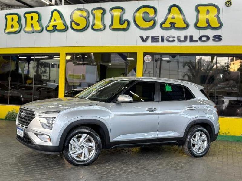 Hyundai Creta Comfort 1.0 TB 12V Flex Aut. na cor Prata em Toledo / PR - 18245