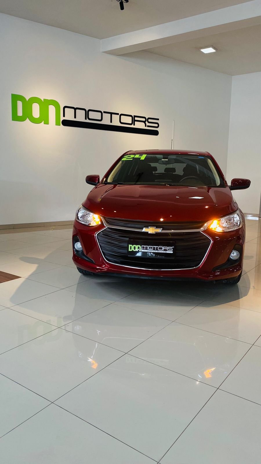 Chevrolet Onix HATCH LT 1.0 12V TB Flex 5p Mec. na cor Vermelho em São Bento do Sul / SC - 20050