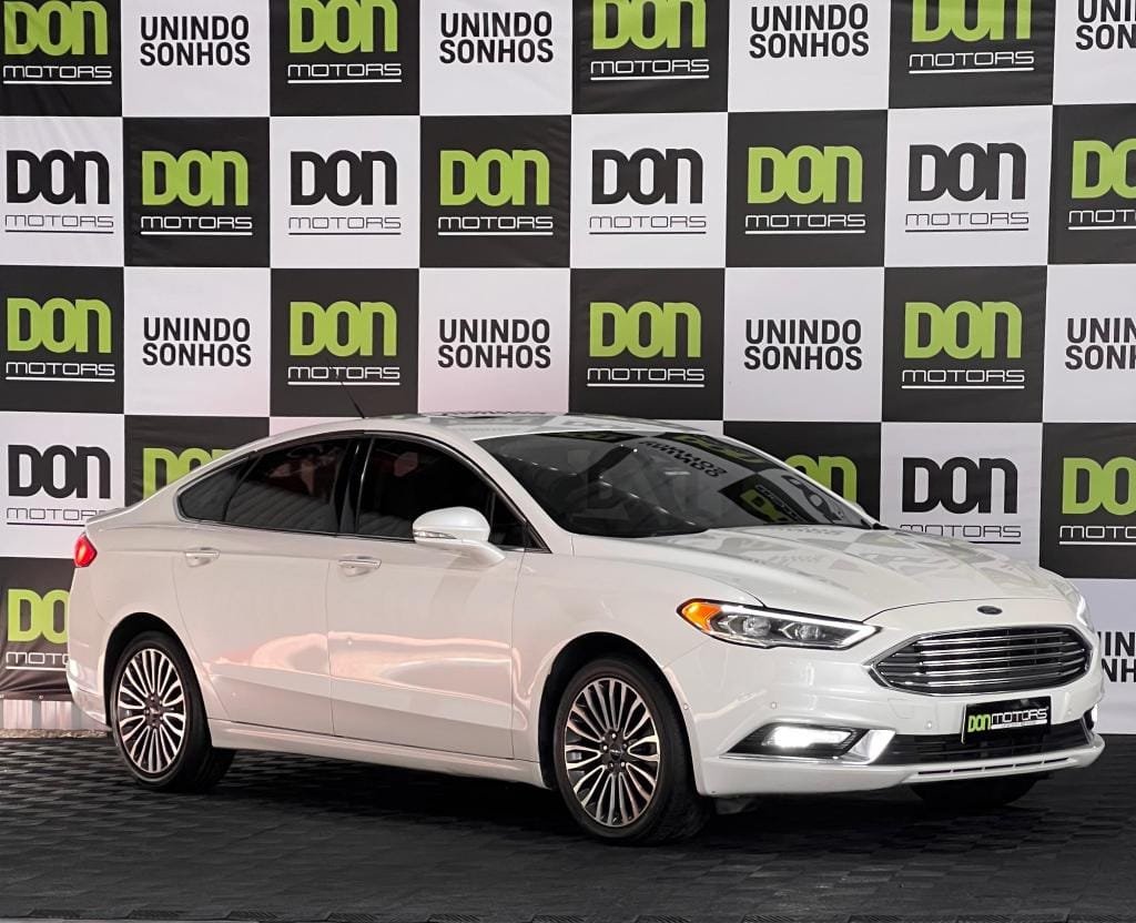 Ford Fusion Titanium 2.0 GTDI Eco. Awd Aut. na cor Branco em São Bento do Sul / SC - 20064