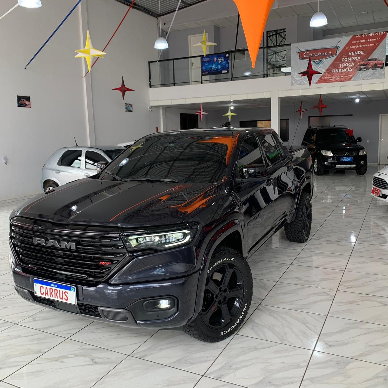 RAM Rampage R/T HURRIC. 4 2.0 TB CD 4X4 Aut. na cor Cinza em Prudentópolis / PR - 20125