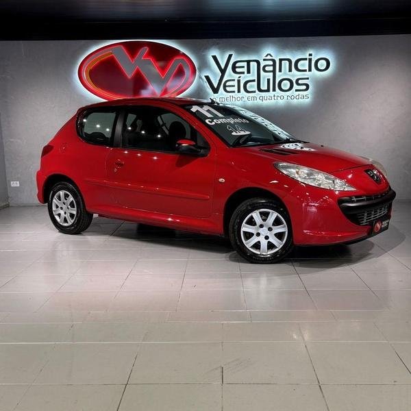 Peugeot 207 XR 1.4 Flex 8V 3p na cor Vermelho no Canoas / RS - 20144