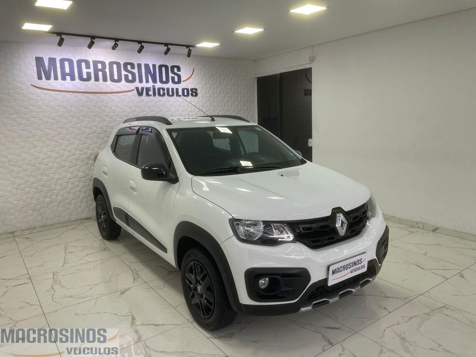 Renault Kwid OUTSIDER 1.0 Flex 12V 5p Mec. na cor Branco no Canoas / RS - 20196