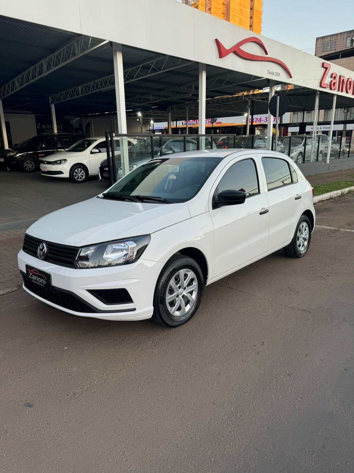 Volkswagen Gol (novo) 1.0 Mi Total Flex 8V 4p na cor Branco em Chapecó / SC - 20249