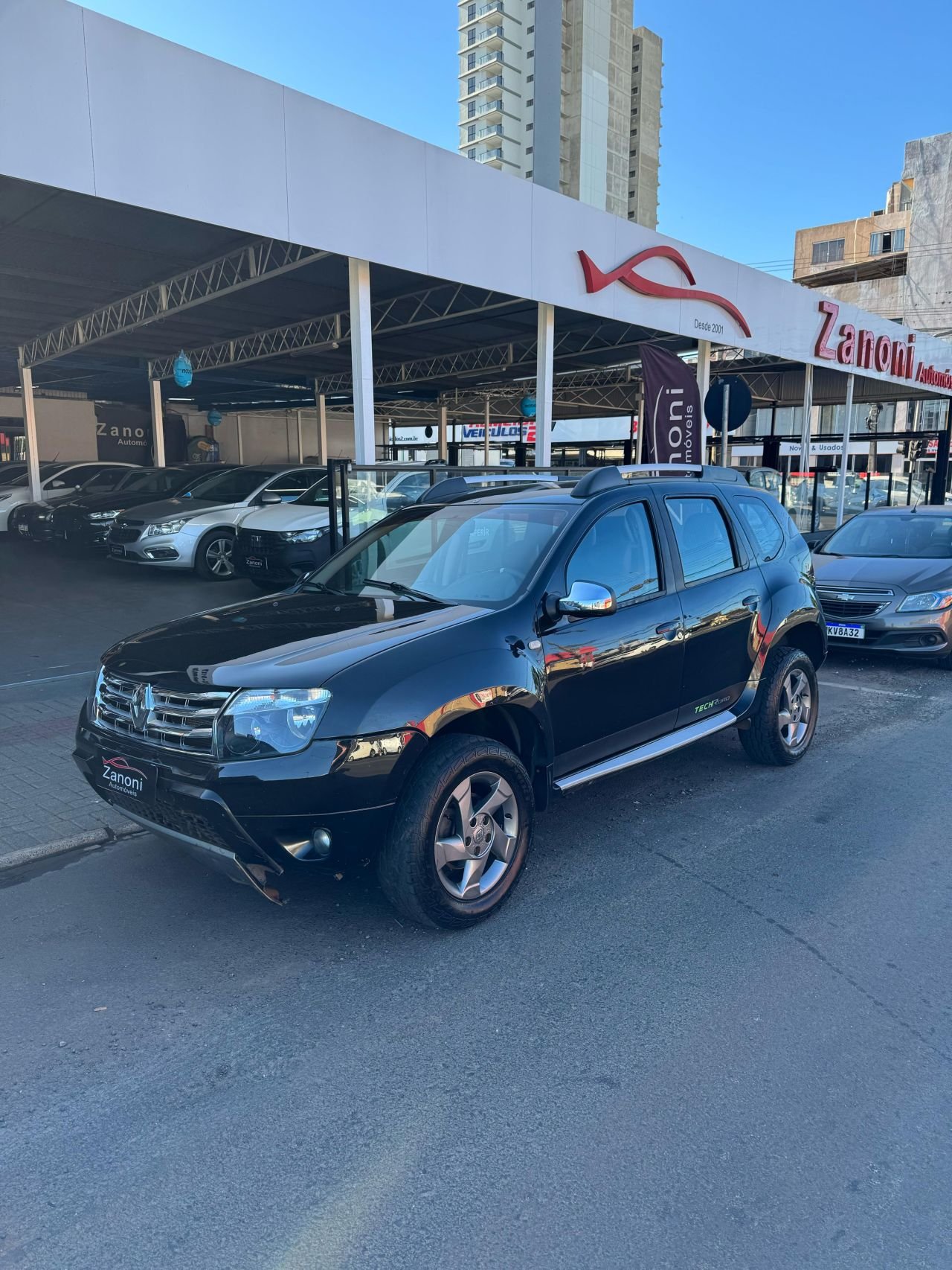 Renault Duster Dynamique 1.6 Flex 16V Mec. na cor Preto em Chapecó / SC - 20257