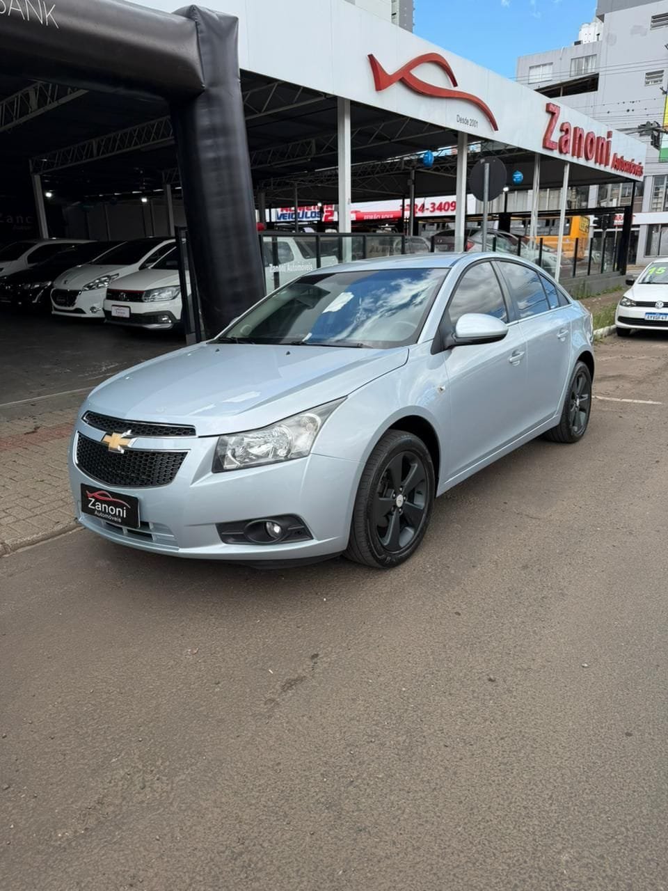 Chevrolet Cruze LT 1.8 16V FlexPower 4p Aut. na cor Cinza em Chapecó / SC - 20276