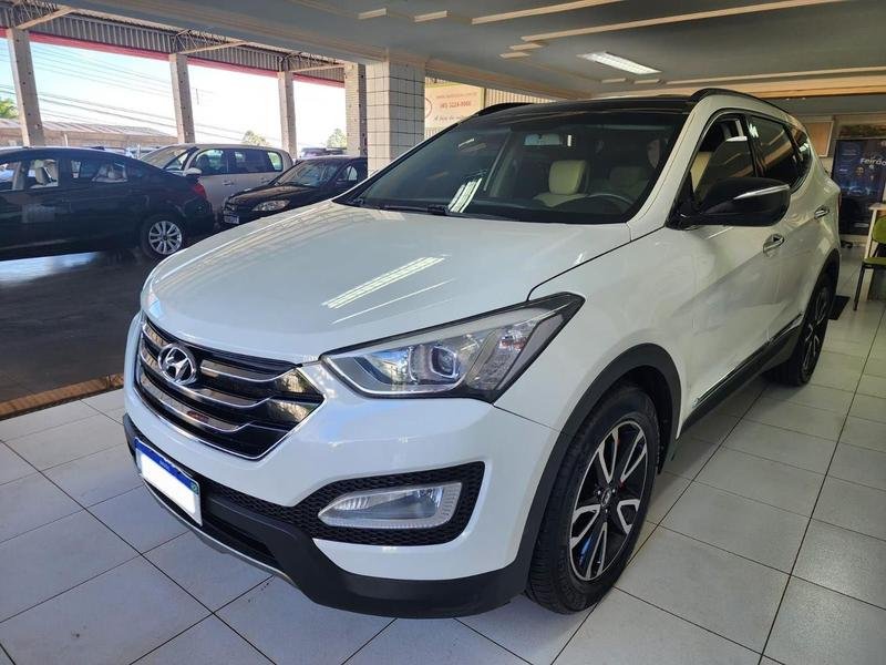 Hyundai Santa Fé GLS 3.3 V6 4X4 Tiptronic na cor Branco em Cascavel / PR - 20428