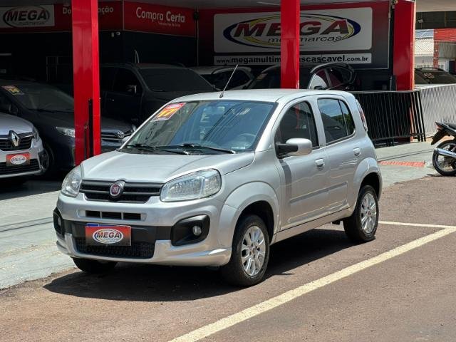 Fiat Uno ATTRACTIVE 1.0 Flex 6V 5p na cor Prata em Cascavel / PR - 20448