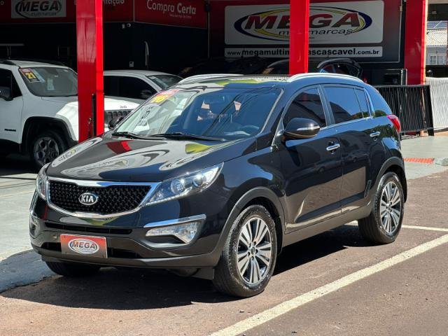 Kia Sportage EX 2.0 16V/ 2.0 16V Flex Aut. na cor Preto em Cascavel / PR - 20450