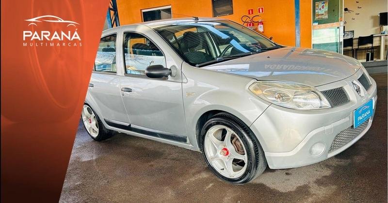 Renault Sandero Expression Hi-Flex 1.0 16V 5p na cor Prata em Colombo / PR - 20618
