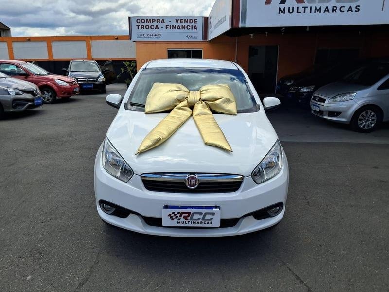 Fiat Grand Siena ESSENCE 1.6 Flex 16V na cor Branco em Curitiba / PR - 20783