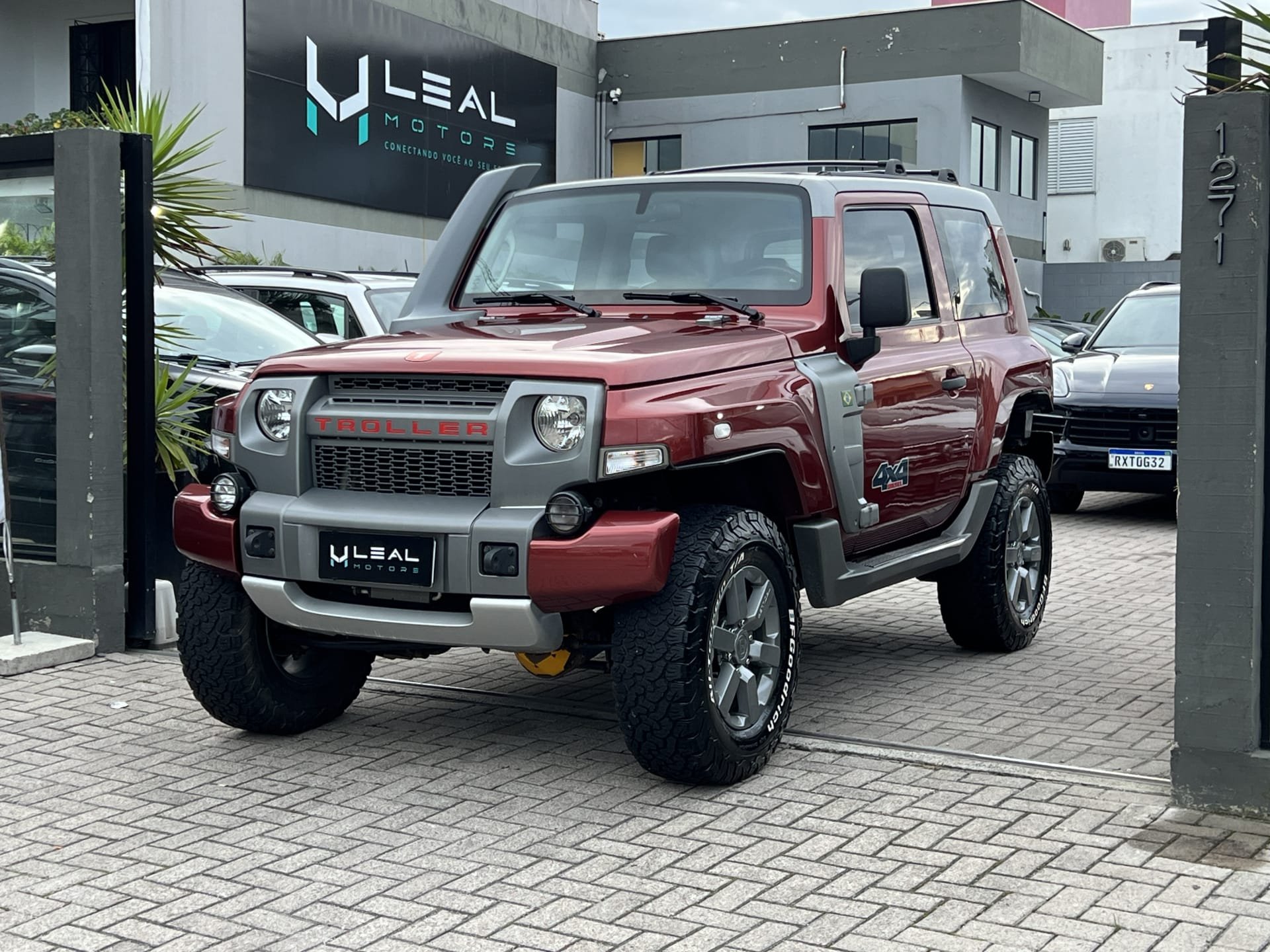Troller T-4 2.8 4x4 TB Int. Cap. Rígida Diesel na cor Vermelho em São José / SC - 21021