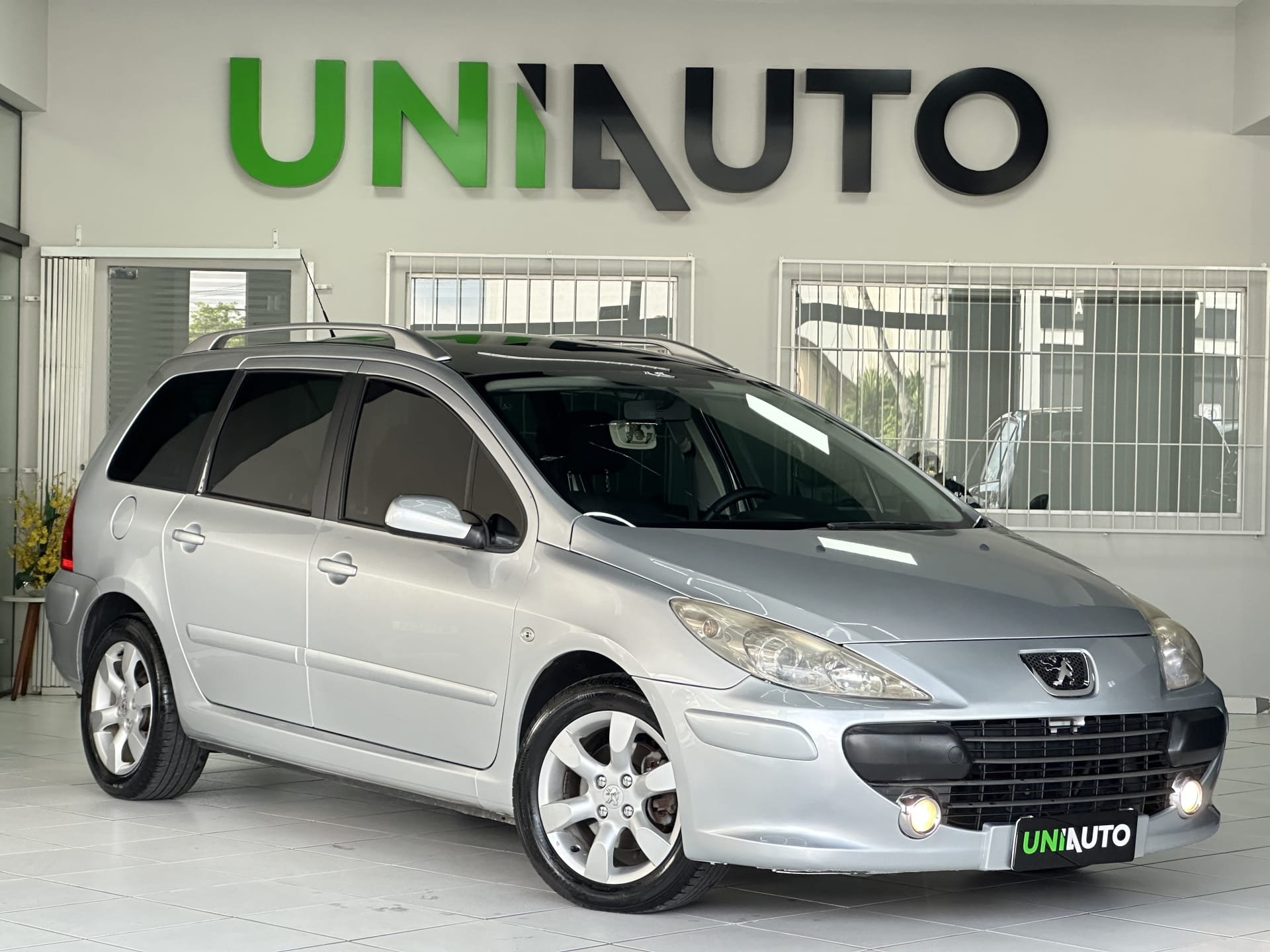 Peugeot 307 Passion 2.0 16V 138cv 5p na cor Cinza em Joinville / SC - 21085