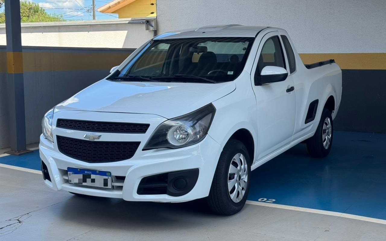 Chevrolet Montana LS 1.4 ECONOFLEX 8V 2p na cor Branco em Cascavel / PR - 21105