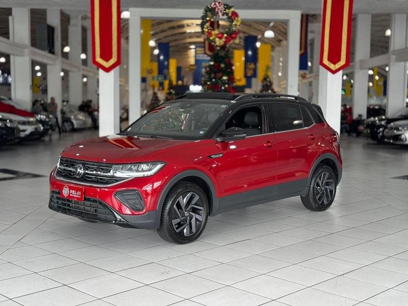 Volkswagen T-Cross Hig. 250 TSI 1.4 Flex 16V 5p Aut na cor Vermelho em Curitiba / PR - 21266