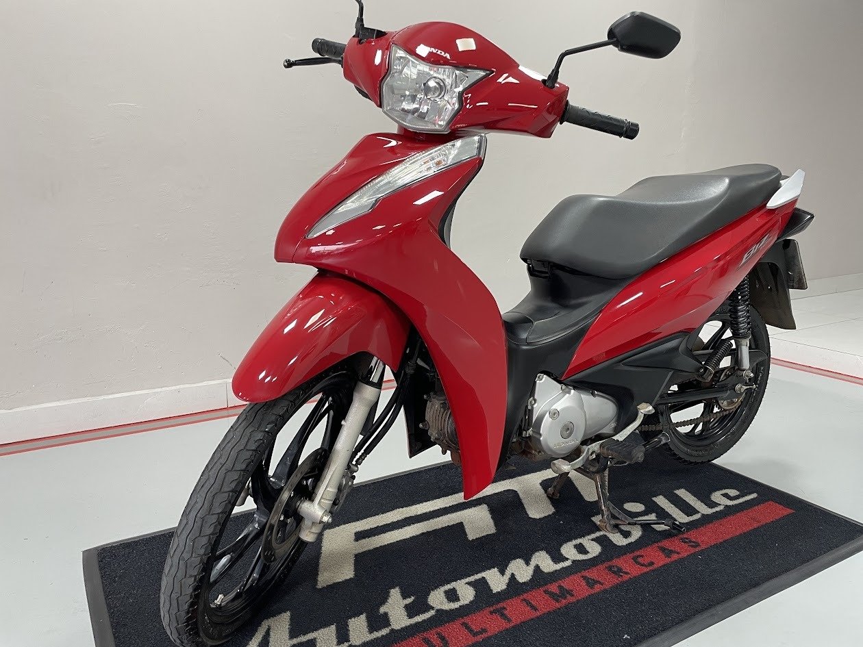 Honda BIZ 125+  na cor Vermelho em Curitiba / PR - 21382