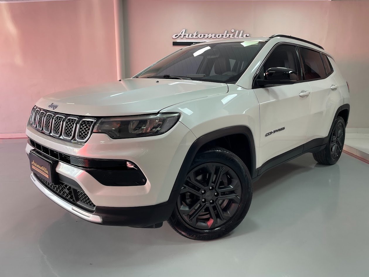 Jeep Compass LONG. T270 1.3 TB 4x2 Flex Aut. na cor Branco em Curitiba / PR - 21389