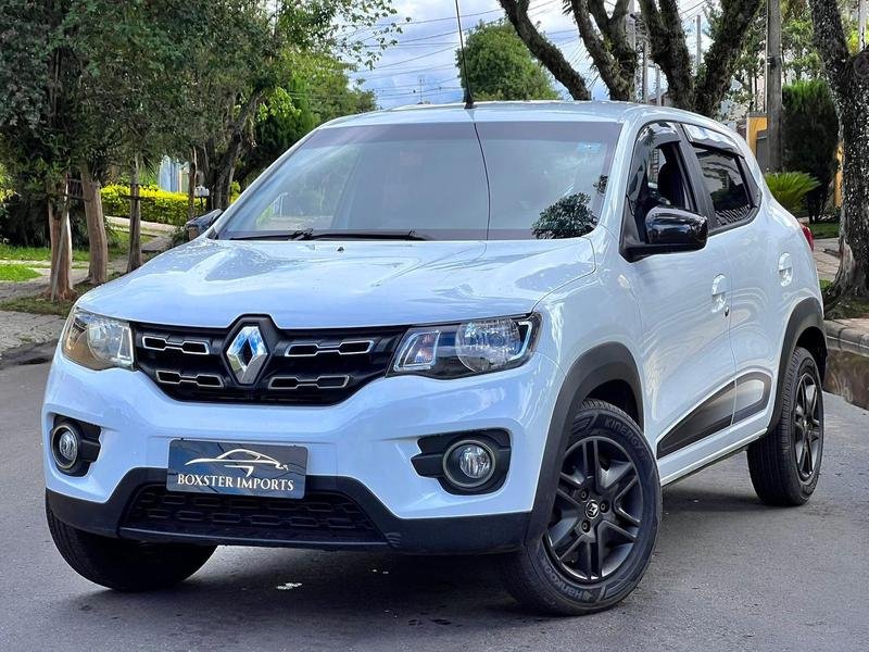 Renault KWID Intense 1.0 Flex 12V 5p Mec. na cor Branco em Curitiba / PR - 21534