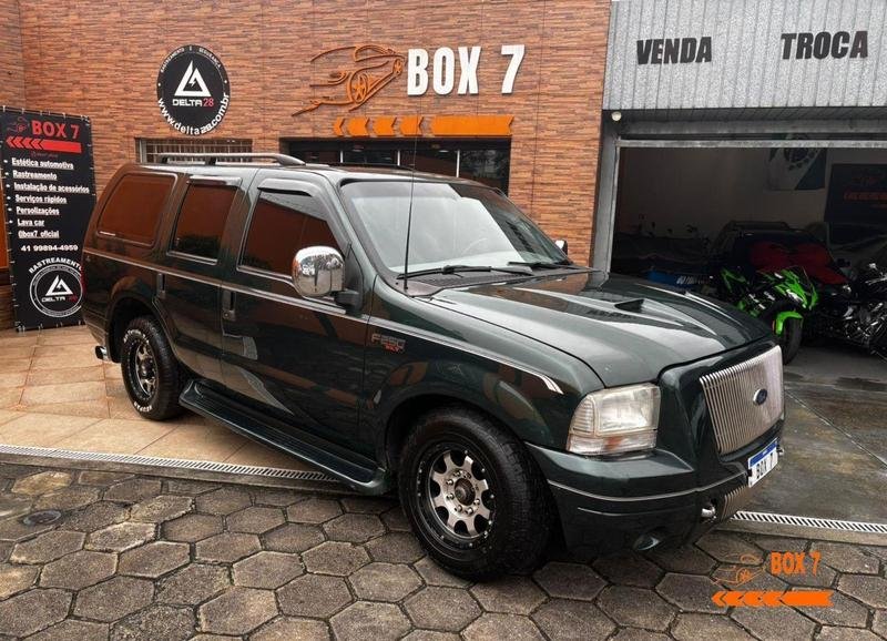 Ford F-250 Tropical 4.2 CE / CD Diesel TB na cor Verde em Curitiba / PR - 21818