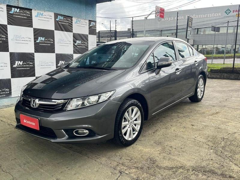 Honda Civic Sed. LXL/ LXL SE 1.8 Flex 16V Aut. na cor Cinza em Curitiba / PR - 21933