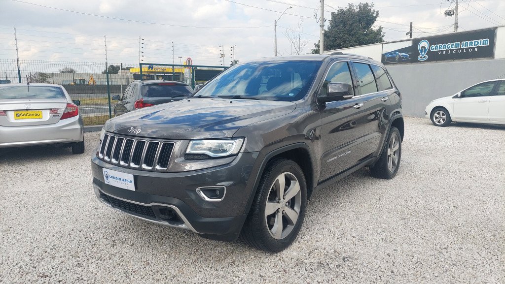Jeep Grand Cherokee Limited 3.0 TB Dies. Aut na cor Cinza em Curitiba / PR - 22056