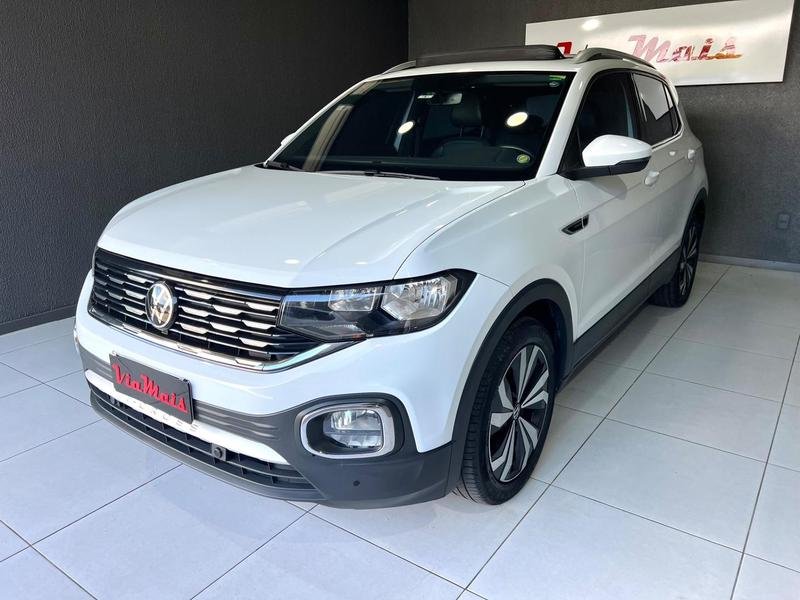 Volkswagen T-Cross Hig. 250 TSI 1.4 Flex 16V 5p Aut na cor Branco em Curitiba / PR - 22296
