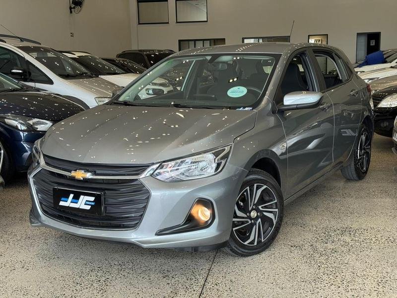 Chevrolet ONIX HATCH LT 1.0 12V TB Flex 5p Mec. na cor Cinza em Curitiba / PR - 2241
