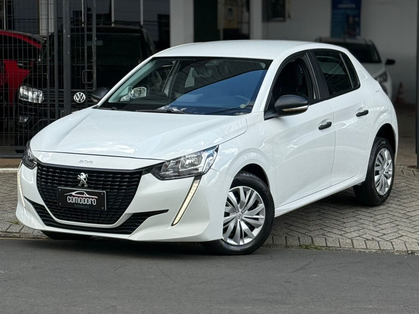 Peugeot 208 Like 1.0 Flex 6V 5p Mec. na cor Branco em Ponta Grossa / PR - 22444
