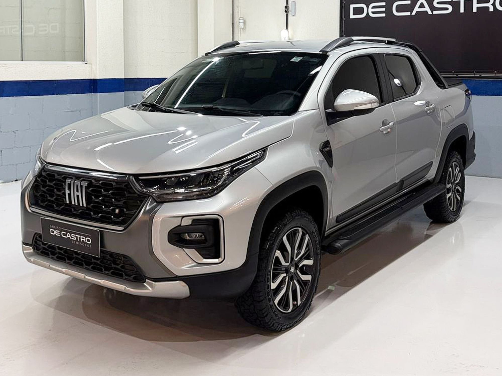 Fiat Strada Ranch 1.0 Flex Turbo CD Aut. na cor Cinza em Curitiba / PR - 2262