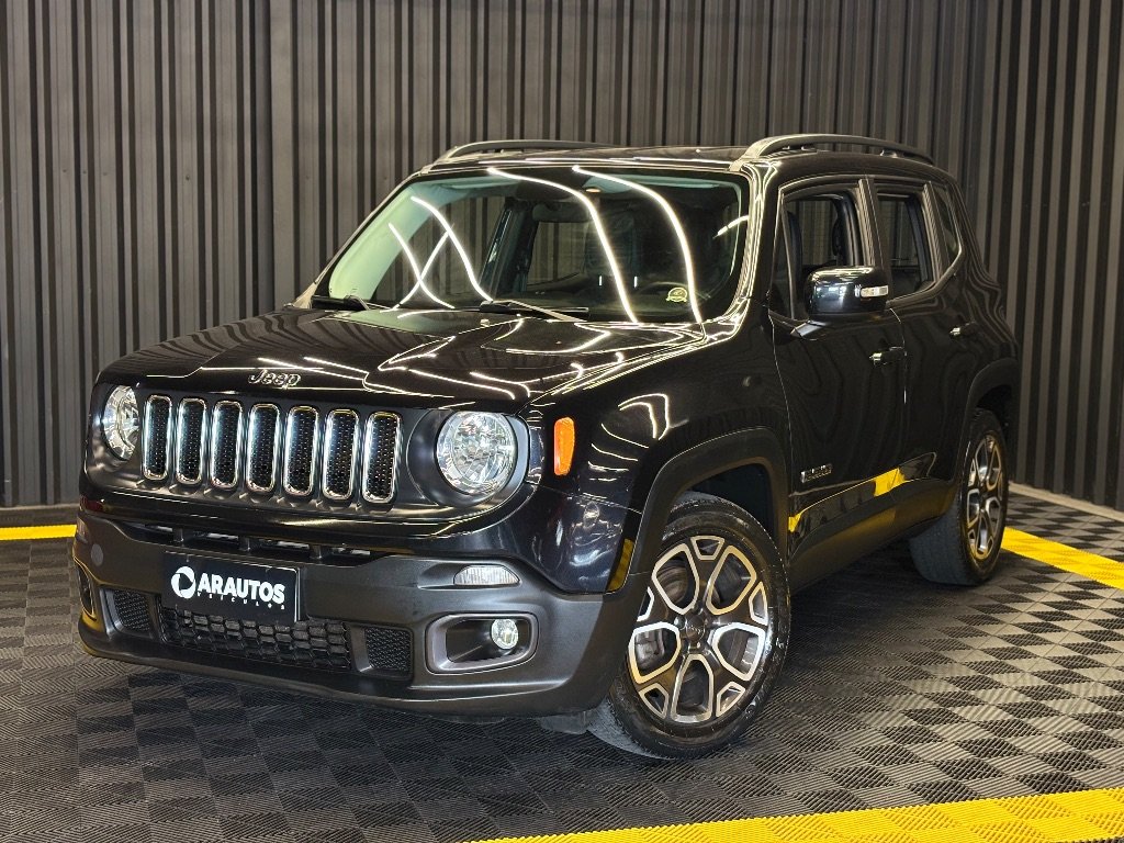 Jeep Renegade Longitude 1.8 4x2 Flex 16V Aut. na cor Preto em Florianópolis / SC - 22748