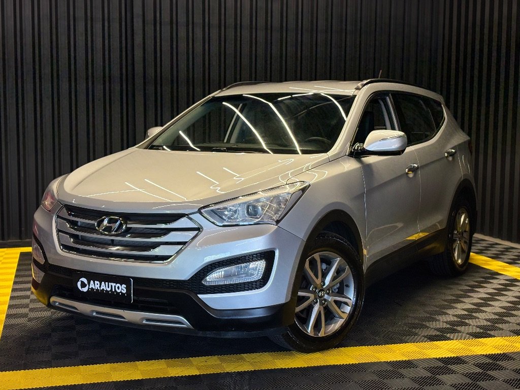 Hyundai Santa Fé GLS 3.3 V6 4X4 Tiptronic na cor Prata em Florianópolis / SC - 22751