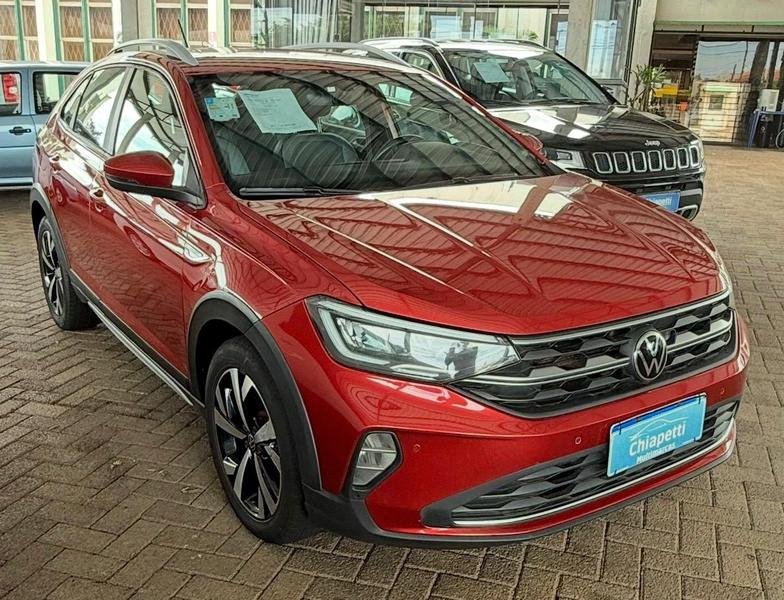 Volkswagen Nivus Highline 1.0 200 TSI Flex Aut. na cor Vermelho em Cascavel / PR - 22860