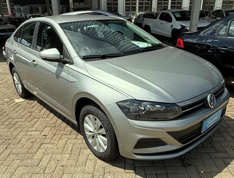 Volkswagen Virtus 1.6 MSI Flex 16V 4p Aut. na cor Cinza em Cascavel / PR - 22863