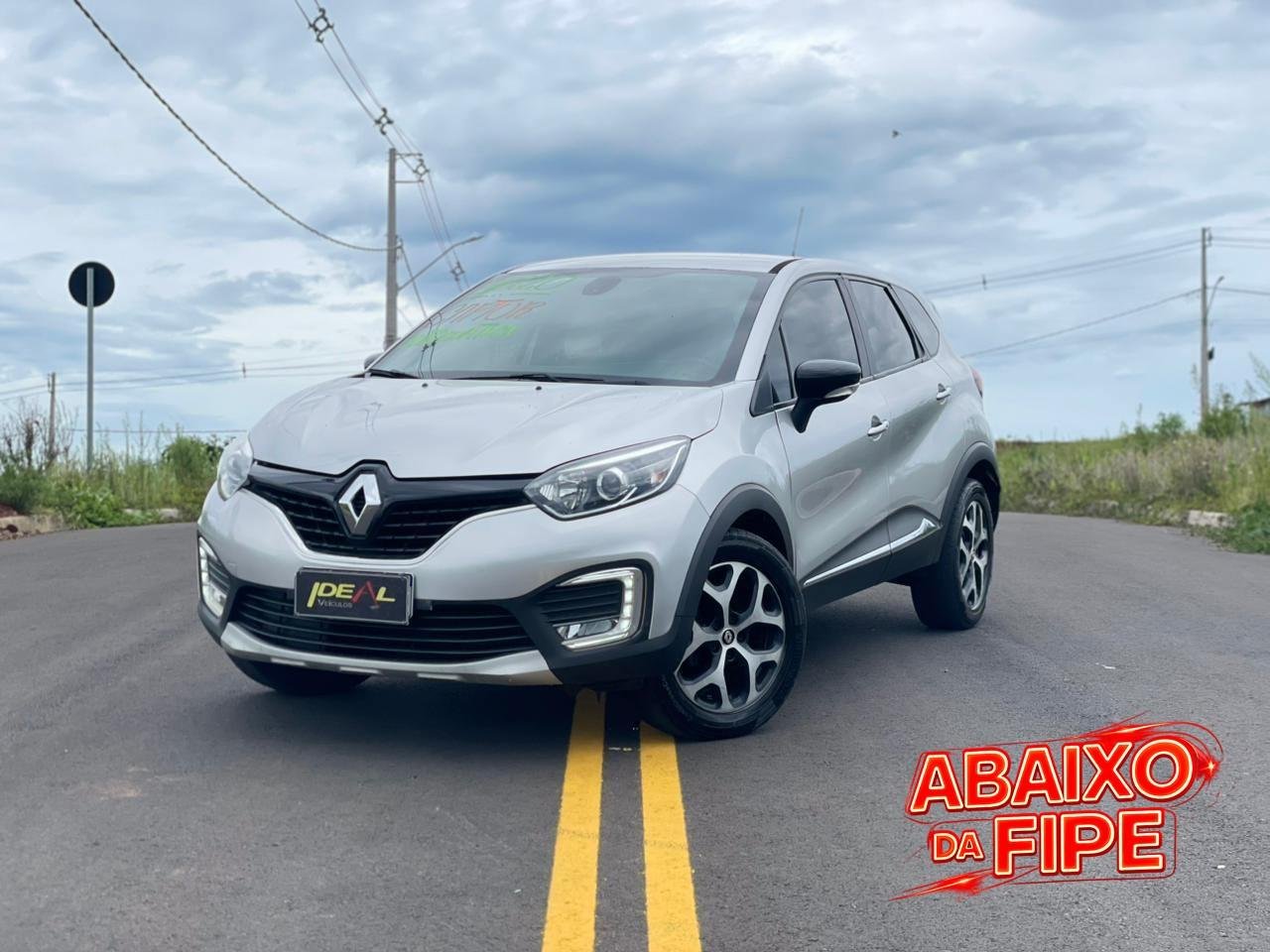 Renault Captur Intense 2.0 16V Flex 5p Aut. na cor Prata em Xanxerê / SC - 22955