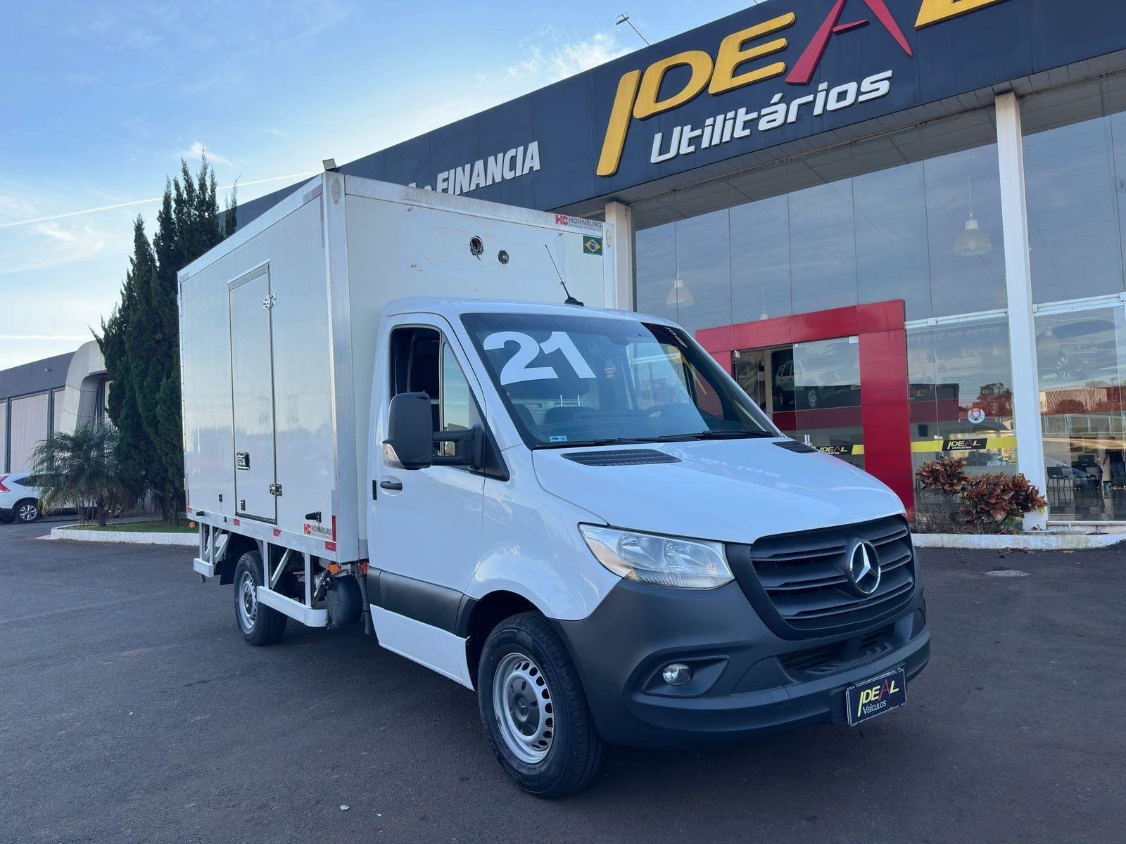 Mercedes-Benz Sprinter 416 Furgão Longo T.A. 2.2 Dies. na cor Branco em Xanxerê / SC - 22983