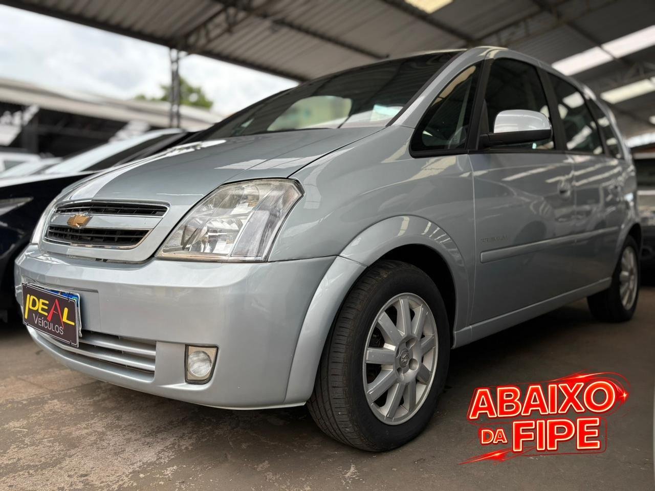 Chevrolet Meriva Premium 1.8 MPFI 8V FlexPower na cor Prata em Xanxerê / SC - 23045