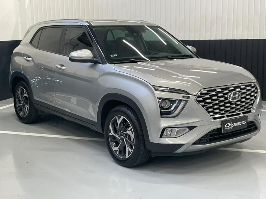 Hyundai Creta Platinum 1.0 TB 12V Flex Aut. na cor Cinza em Curitiba / PR - 2309