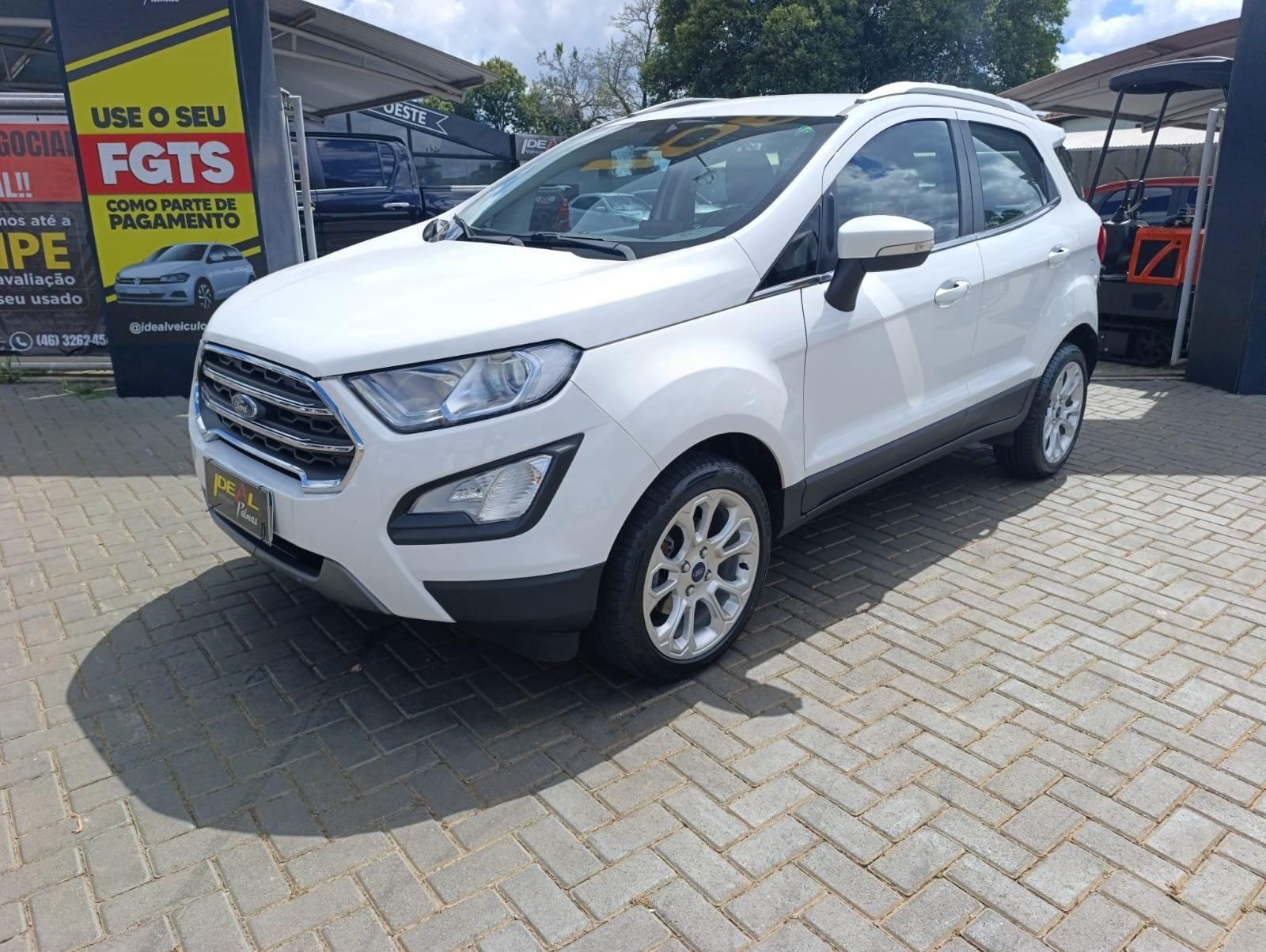 Ford EcoSport TITANIUM 2.0 16V Flex 5p na cor Branco em Xanxerê / SC - 23123