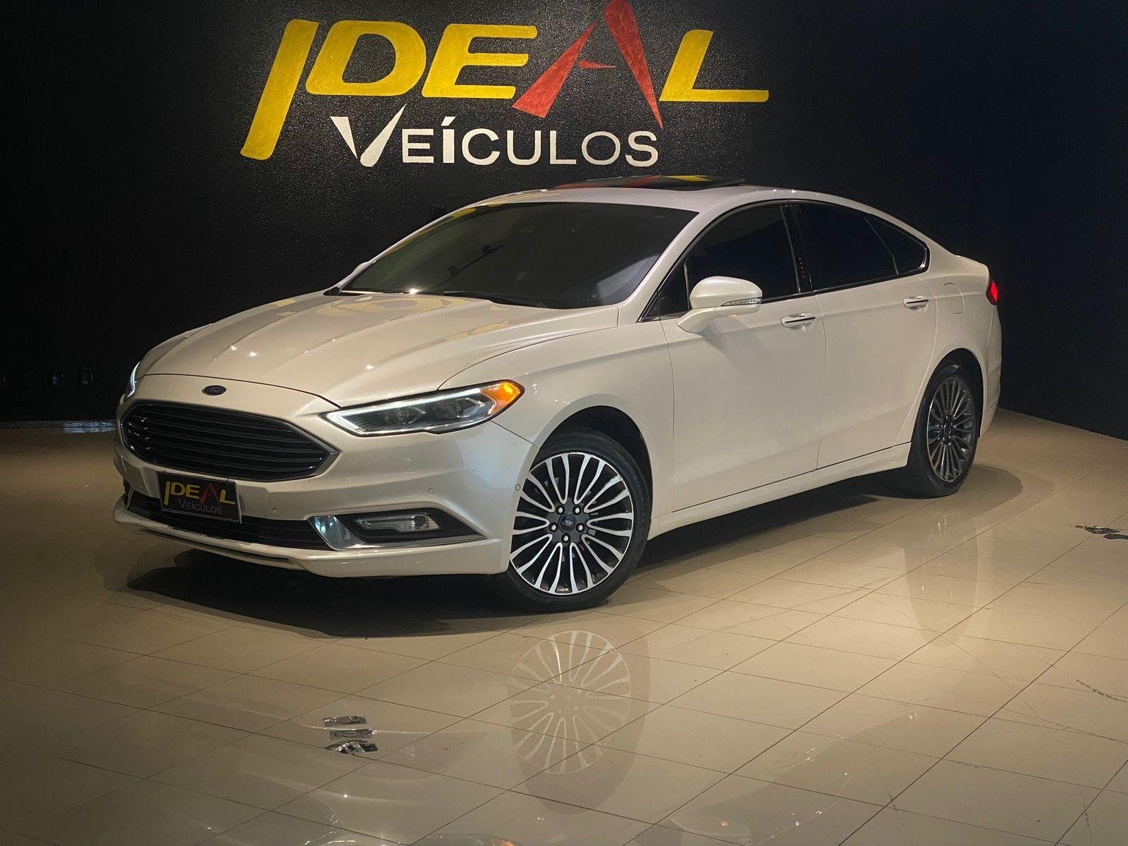 Ford Fusion Titanium 2.0 GTDI Eco. Awd Aut. na cor Branco em Xanxerê / SC - 23207
