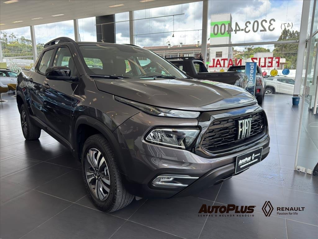 Fiat Toro Freedom 1.3 T270 4x2 Flex Aut. na cor Cinza em São Bento do Sul / SC - 23240