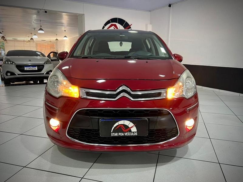 Citroën C3 Tendance 1.5 Flex 8V 5p Mec. na cor Vermelho no Porto Alegre / RS - 23271