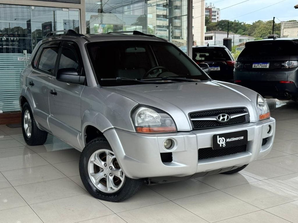 Hyundai Tucson 2.0 16V Flex Mec. na cor Cinza em Florianópolis / SC - 23321