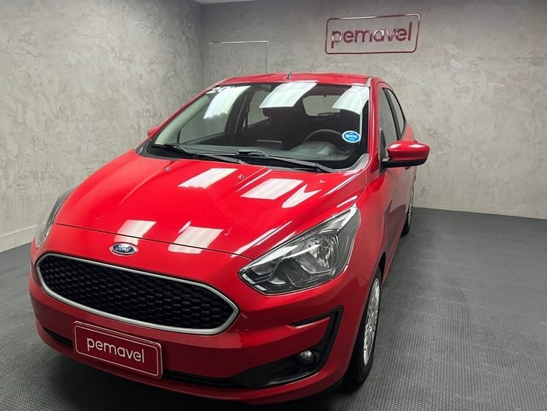 Ford Ka 1.5 SE Plus 12V Flex 5p Aut. na cor Vermelho em São José / SC - 23428