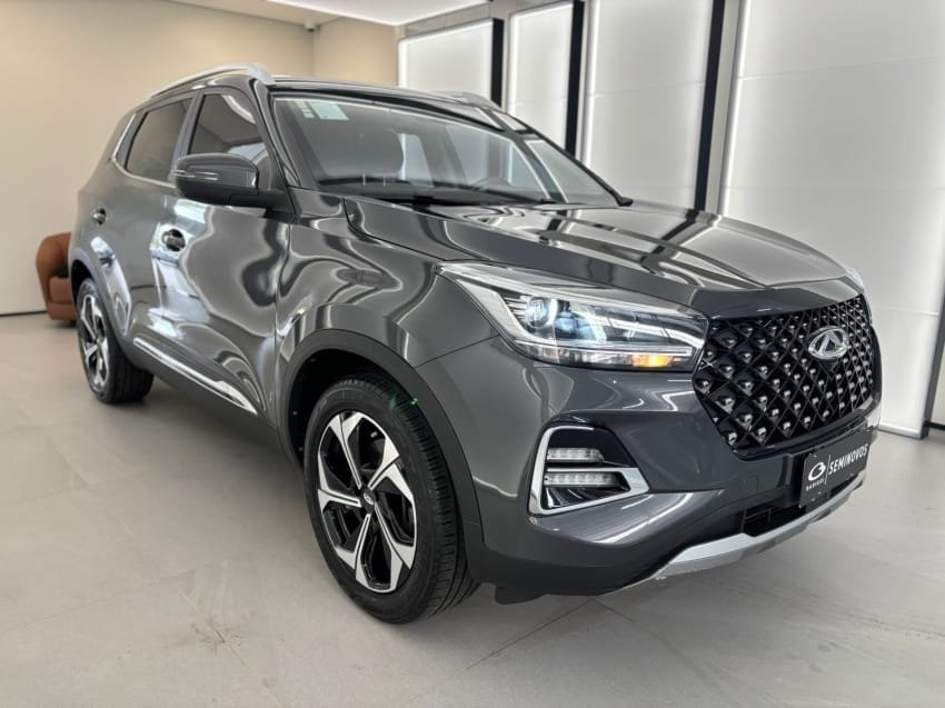Caoa Chery Tiggo 5X PRO 1.5 Turbo Flex Aut. na cor Cinza em Joinville / SC - 2351