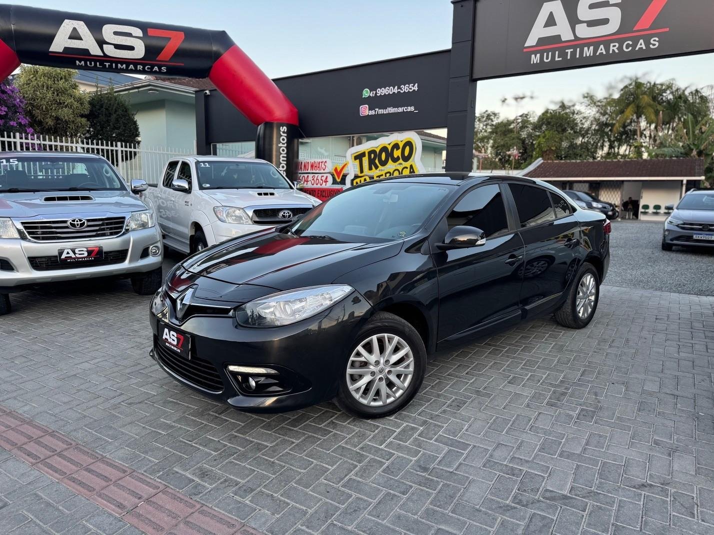 Renault Fluence Sed. Dyn. Plus 2.0 16V FLEX Aut. na cor Preto em Joinville / SC - 23599