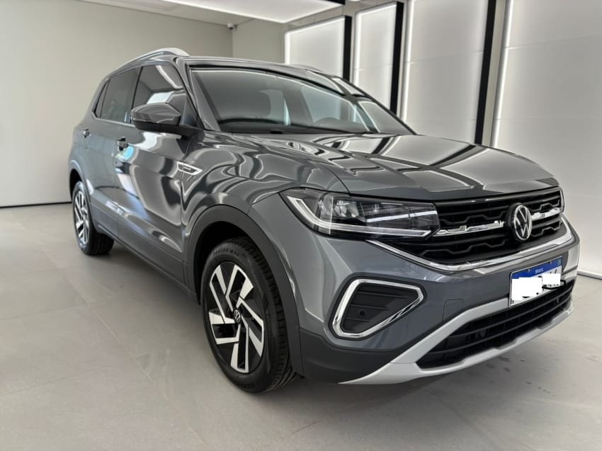 Volkswagen T-Cross Hig. 250 TSI 1.4 Flex 16V 5p Aut na cor Cinza em Joinville / SC - 2360