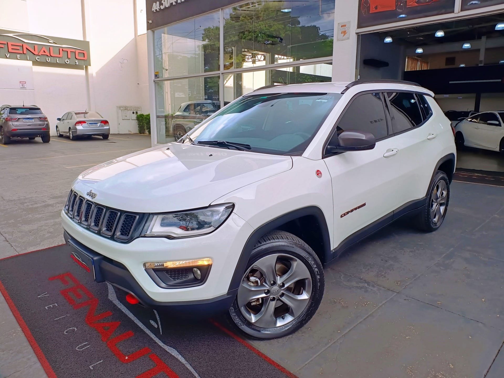 Jeep Compass TRAILHAWK 2.0 4x4 Dies. 16V Aut. na cor Branco em Maringá / PR - 23716